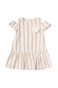 elegant-striped-ruffle-hem-dress