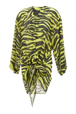 Zebra Mini Omlottklänning