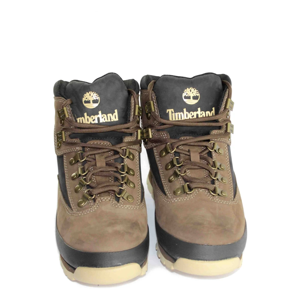 Timberland Mid Hiker Bruine Leren Laarzen Brown Heren