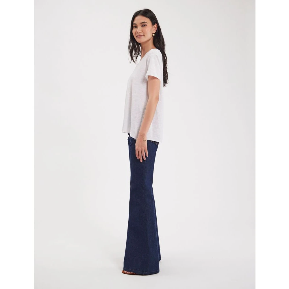 Ines De La Fressange Paris Katalina wit T-shirt White Dames