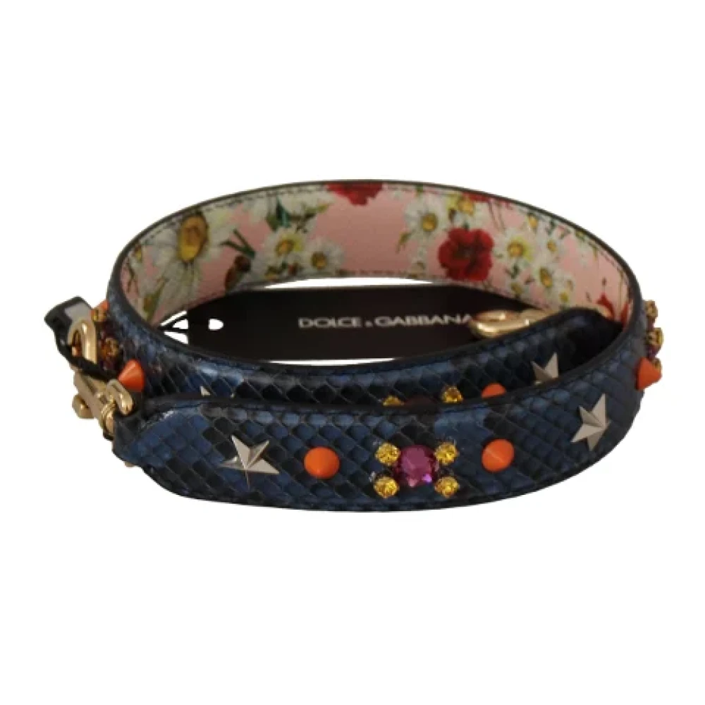Dolce & Gabbana Pre-owned Leather home-office Multicolor Dames