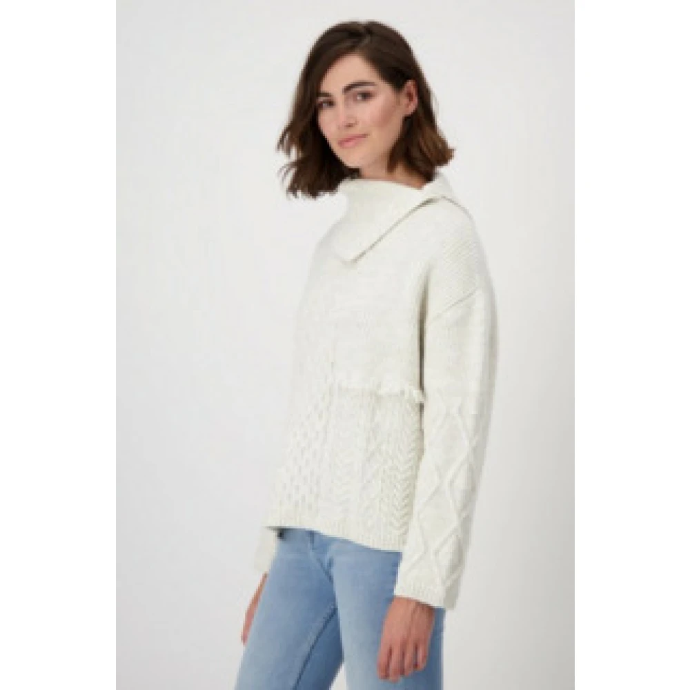 monari Coltrui Pullover Pullunder White Dames