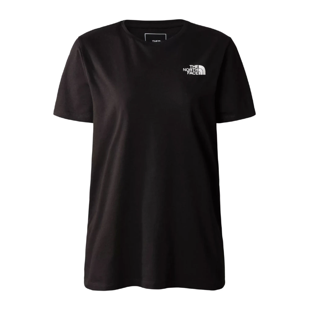 The North Face Klimmen-geïnspireerd T-shirt Black Dames