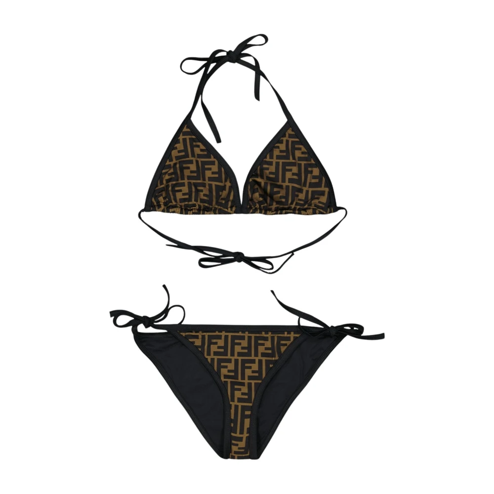 Fendi Stijlvolle Bikini voor Vrouwen Brown Dames