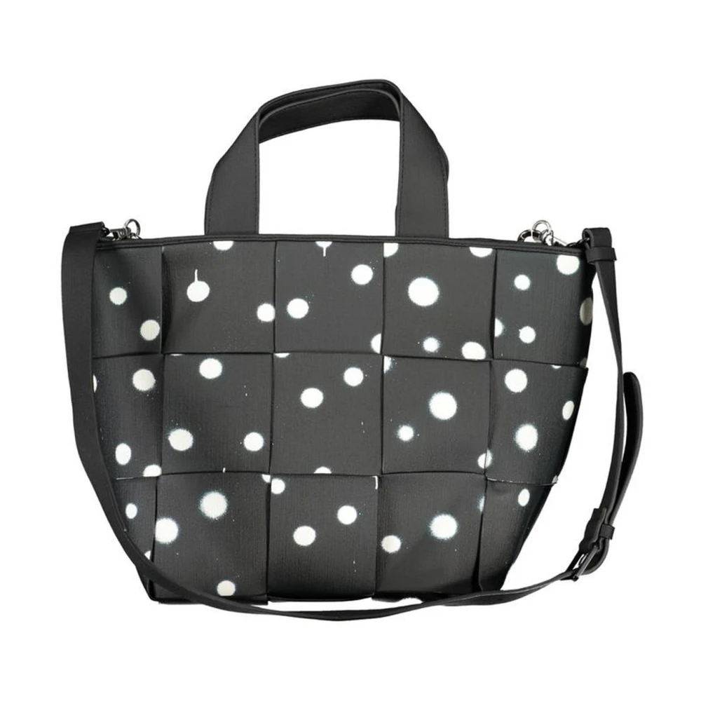 Desigual Zwarte handtas met meerdere bandjes Black Dames