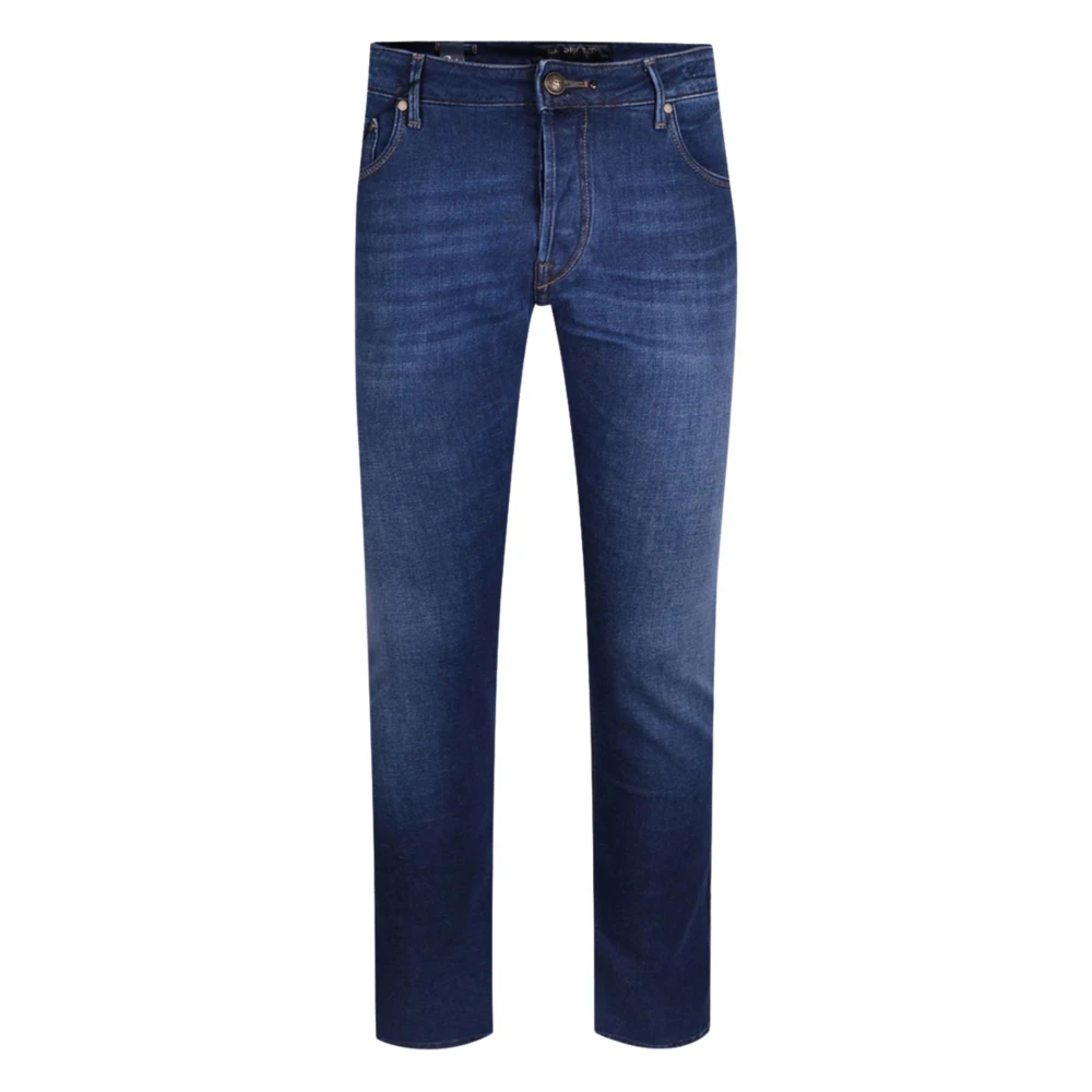 Hand Picked Ravello Blauwe Jeans Blue Heren