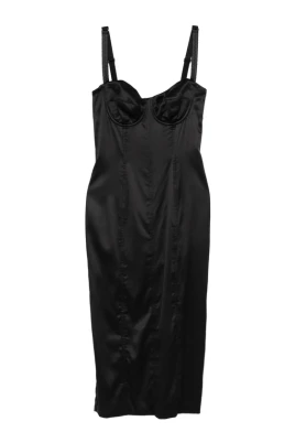 Cupped Bust Midi Dress