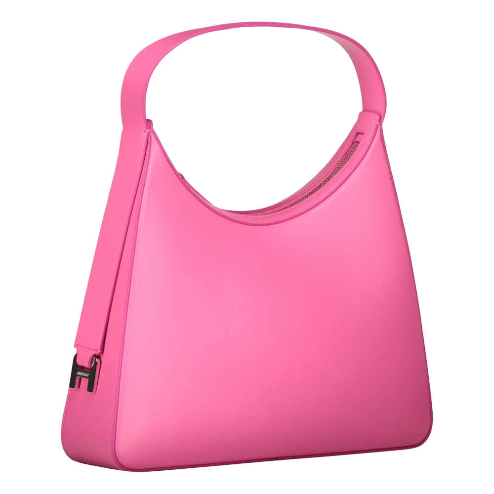 Ambush Stijlvolle Leren Handtas Pink Dames