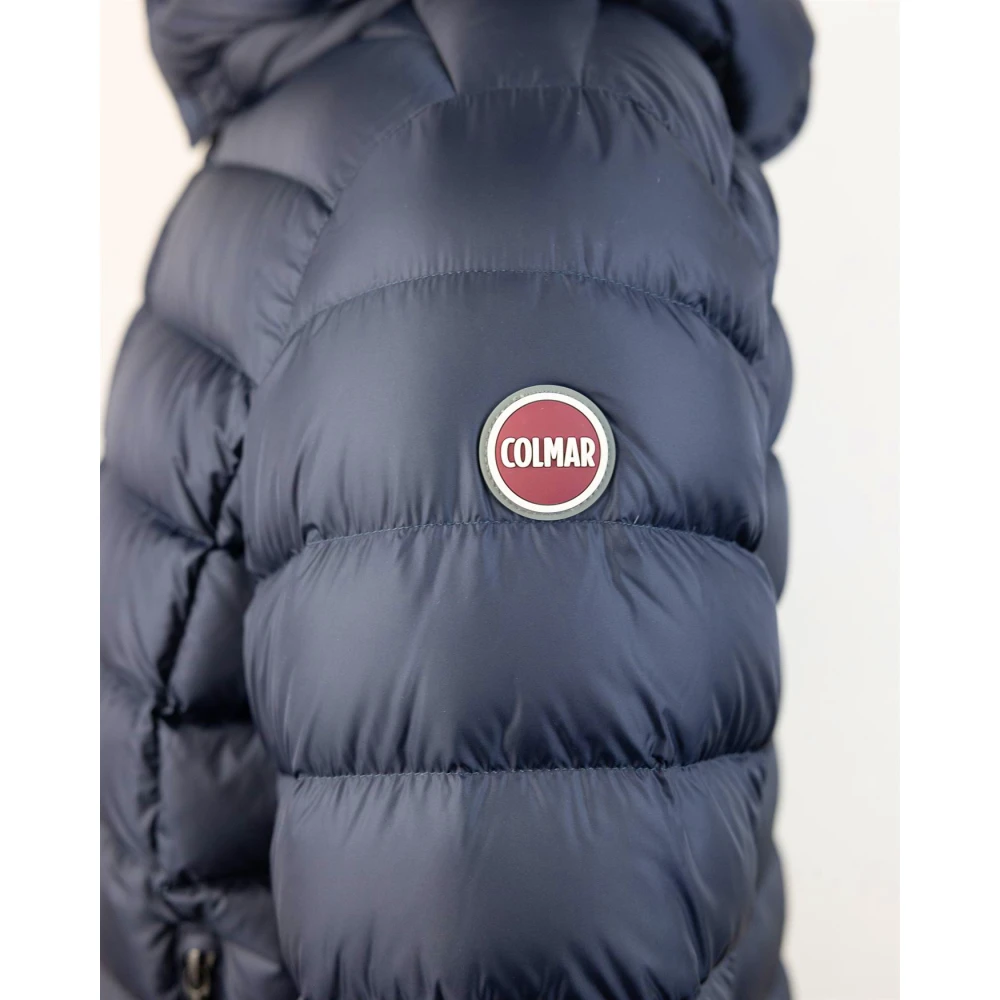 Colmar Sportieve Donsjas met Afneembare Capuchon Blue Heren
