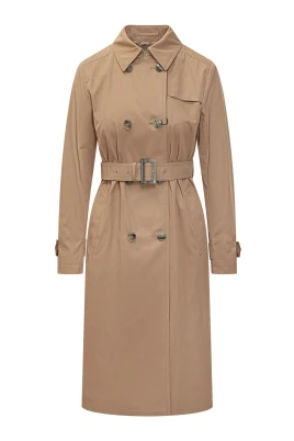Trenchcoat med dubbelknäppning