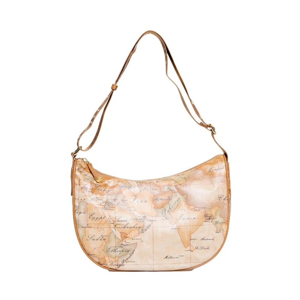 Alviero Martini 1a Classe Handtas van gemengde stof Lente Zomer collectie Beige Dames