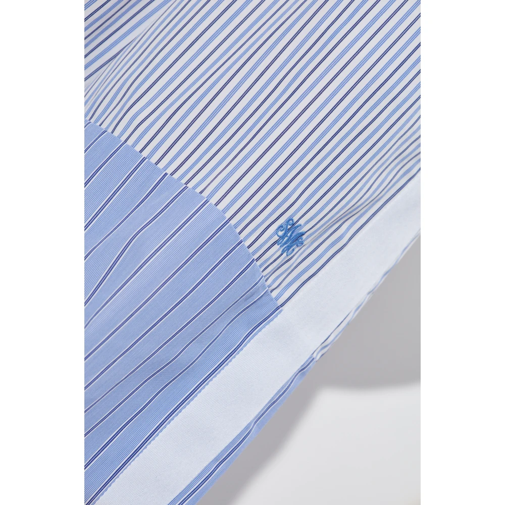 Stella Mccartney Broek met gestreept patroon Blue Dames