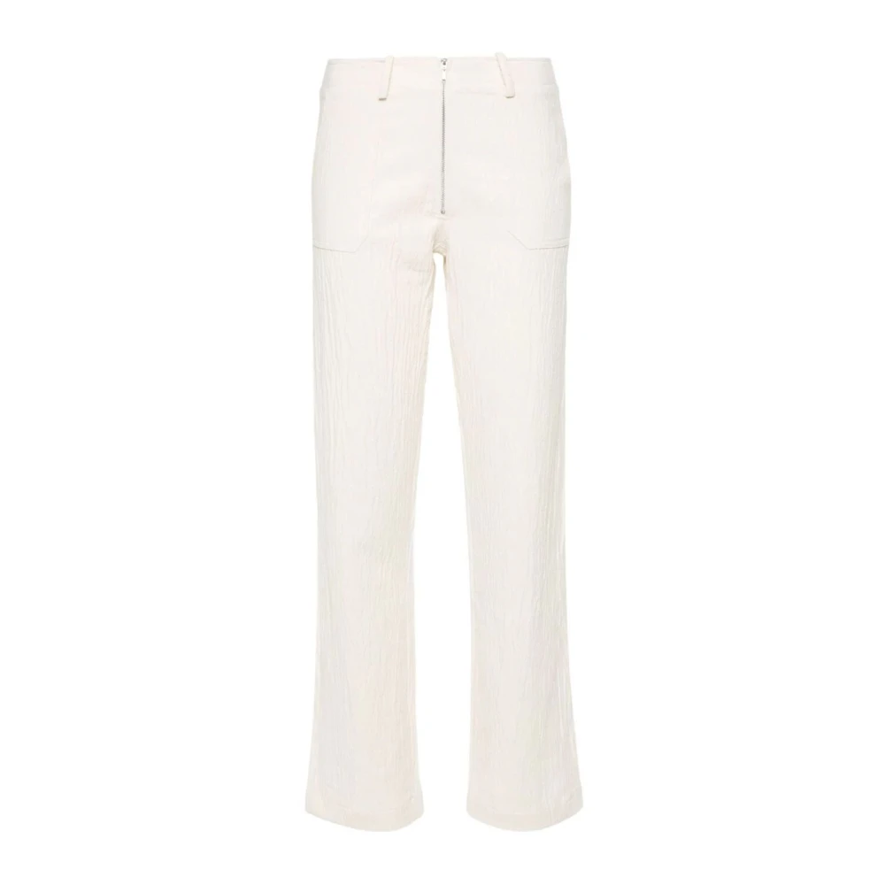 Musier Paris Ecru Broek Beige Dames