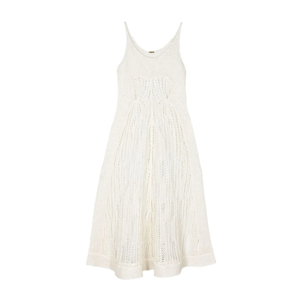 Cult Gaia Knitted Dresses White Dames