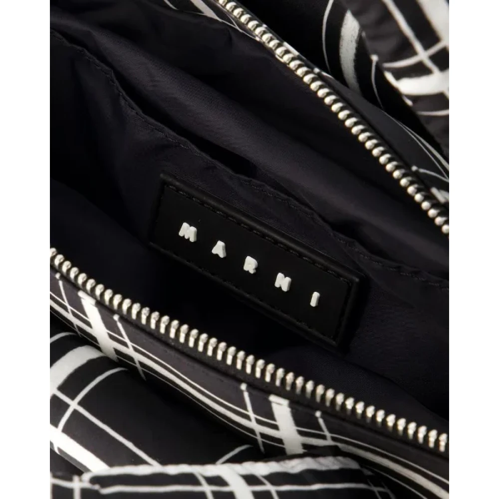 Marni Pre-owned Leather handbags Black Dames