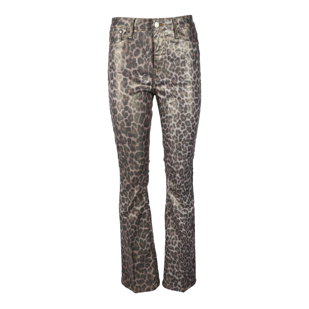 Guess Katoenmix Spandex Jeans Brown Dames