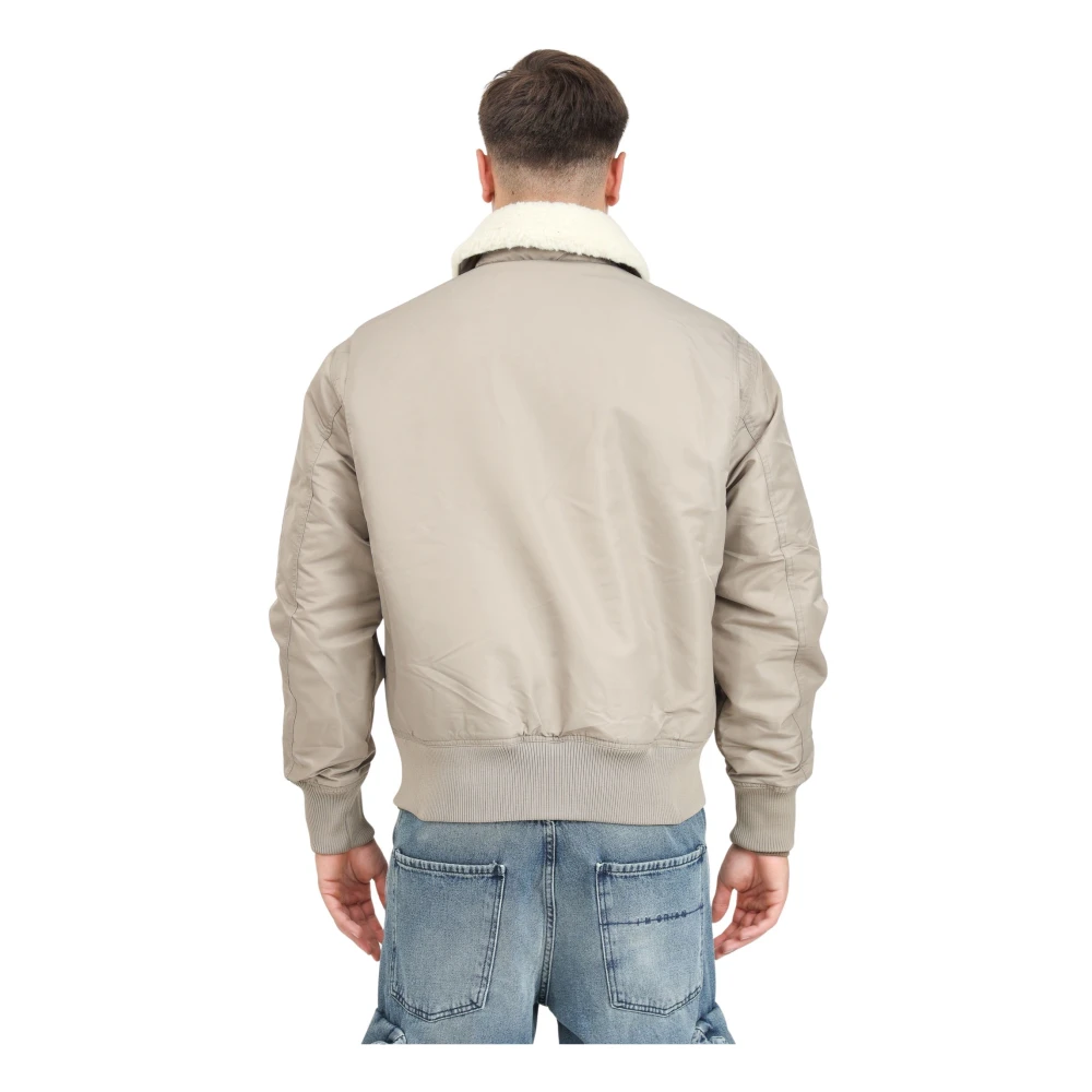 Calvin Klein Jeans Beige Aviator Bomberjack Beige Heren
