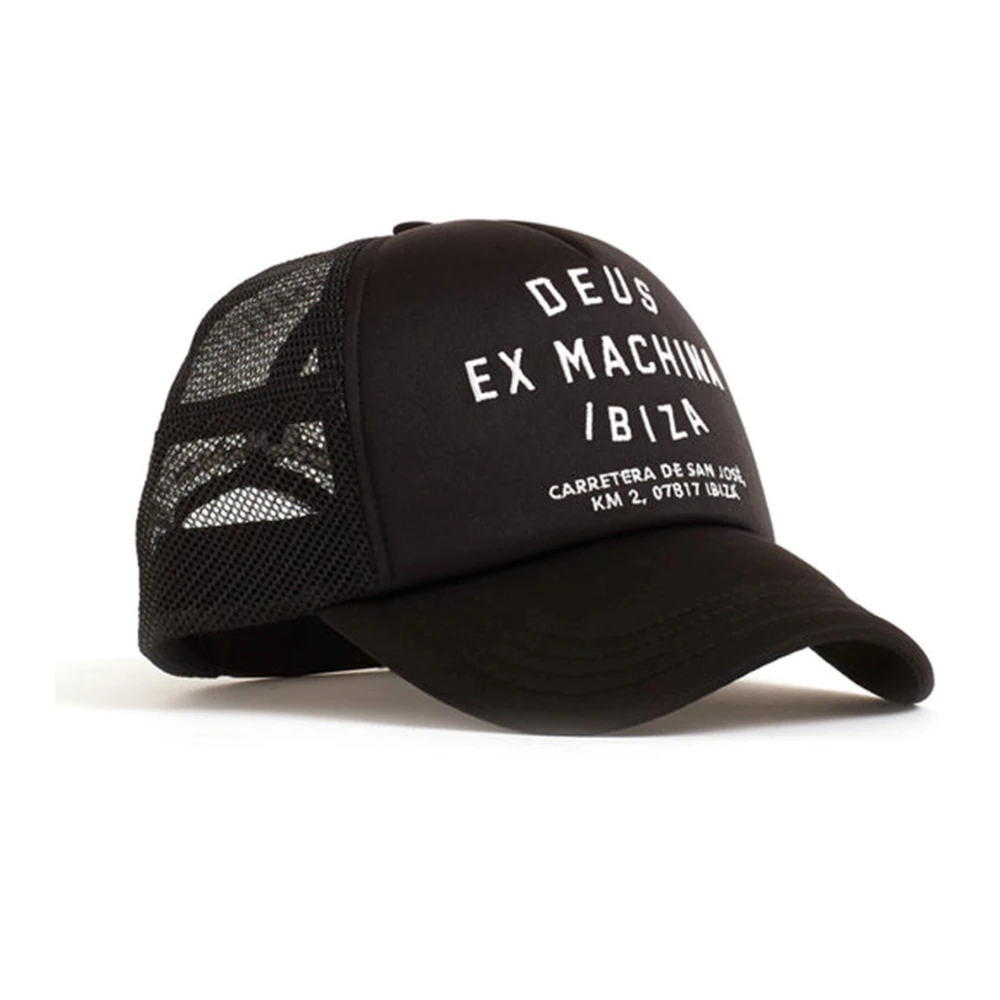 Deus Ex Machina Caps Black Unisex