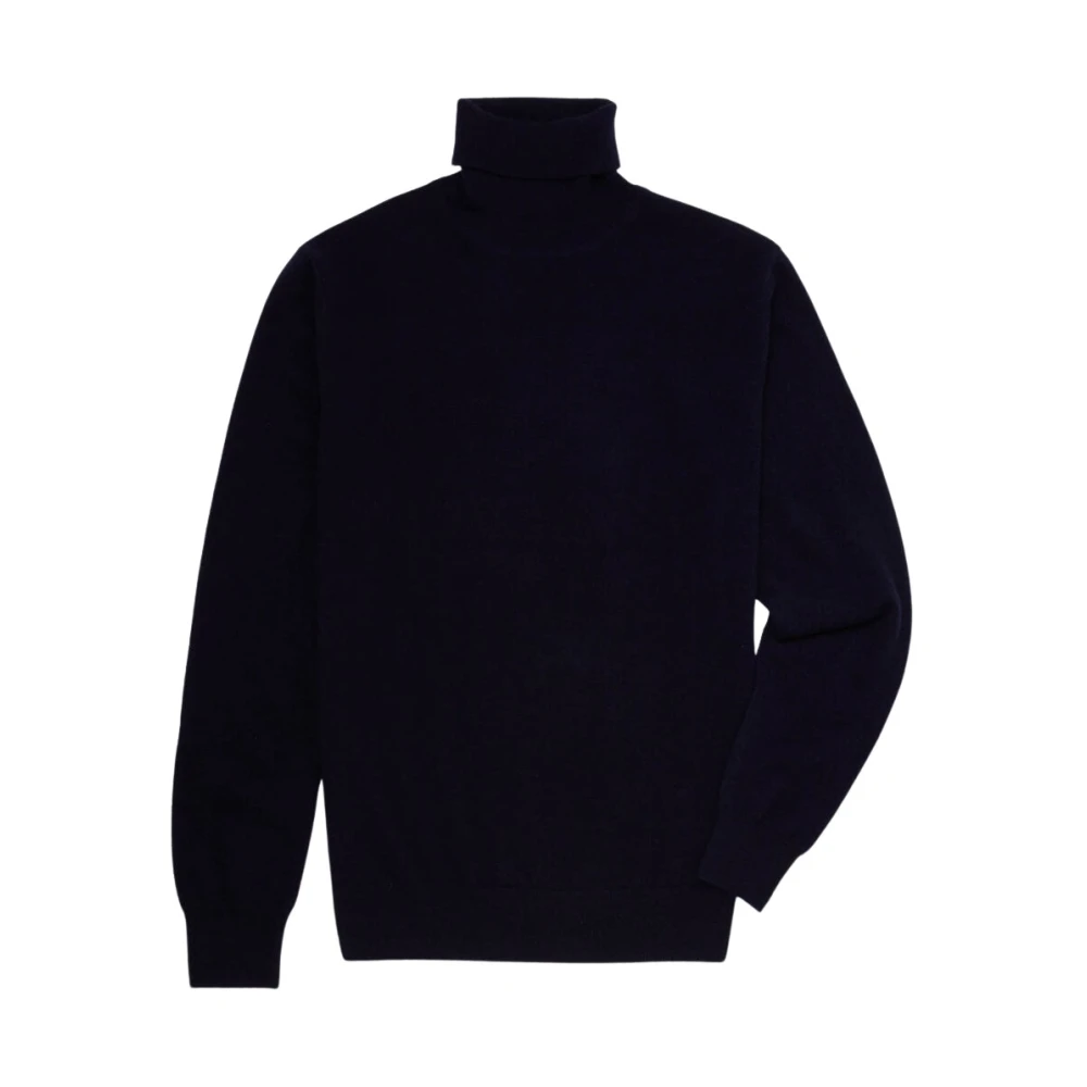 Brooks Brothers - Jersey De Cuello Alto De Cachemira - Knitwear - Hombre - Azul - 2XL
