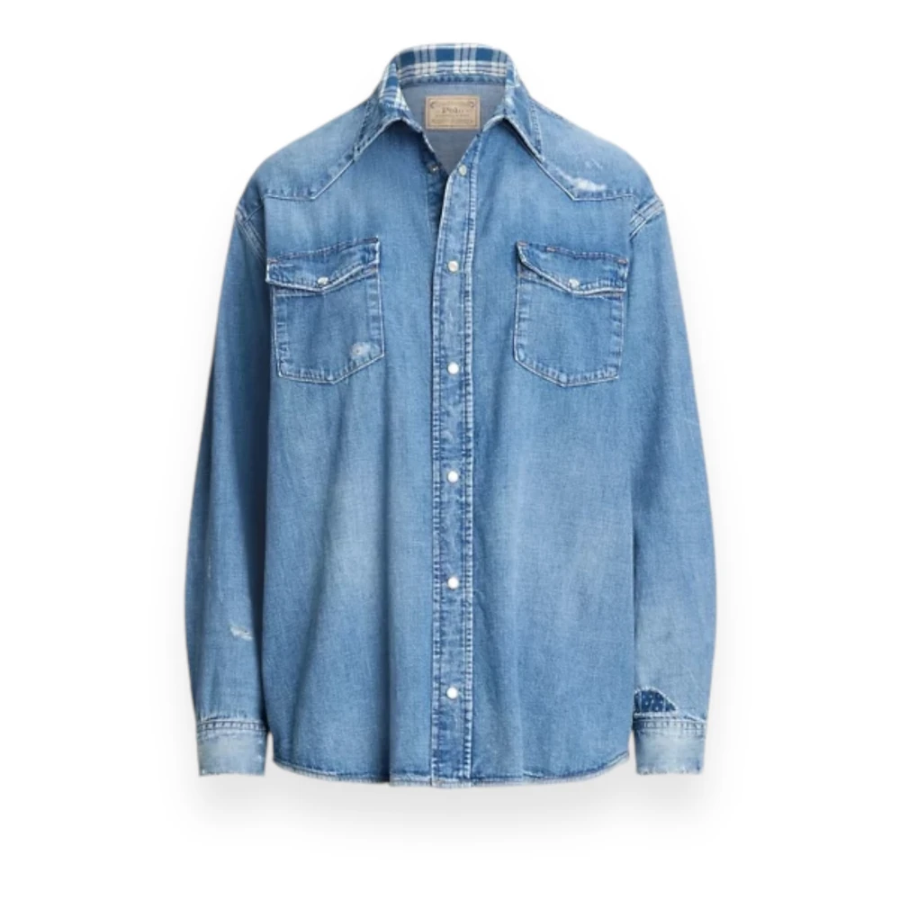 Polo Ralph Lauren Front Shirt Collectie Blue Dames