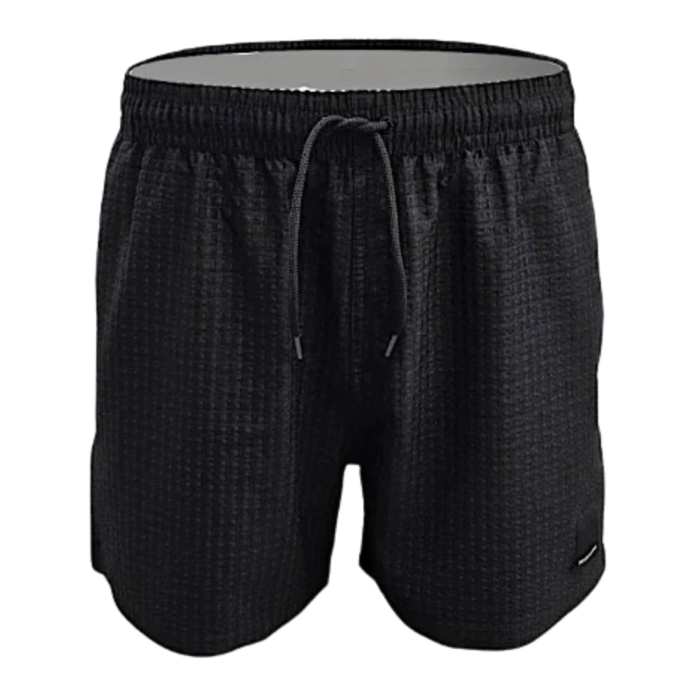 Emporio Armani Herren Schwarz Bademode, K, Sgröße: