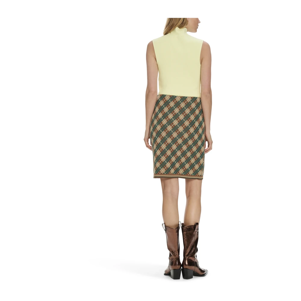 Marc Cain Gebreide argyle minirok gemaakt in Duitsland Multicolor Dames