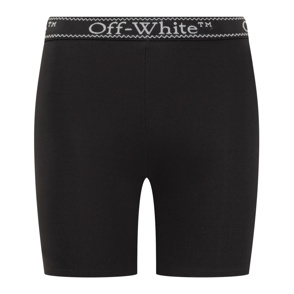 Off White Short Shorts Black Dames