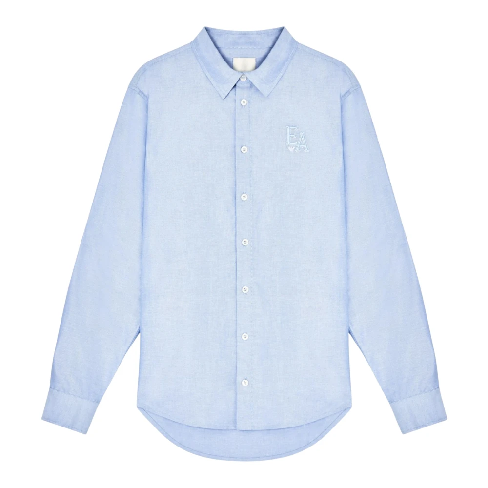 Emporio Armani Men's Blue Formal Shirts, S, Casual Shirt