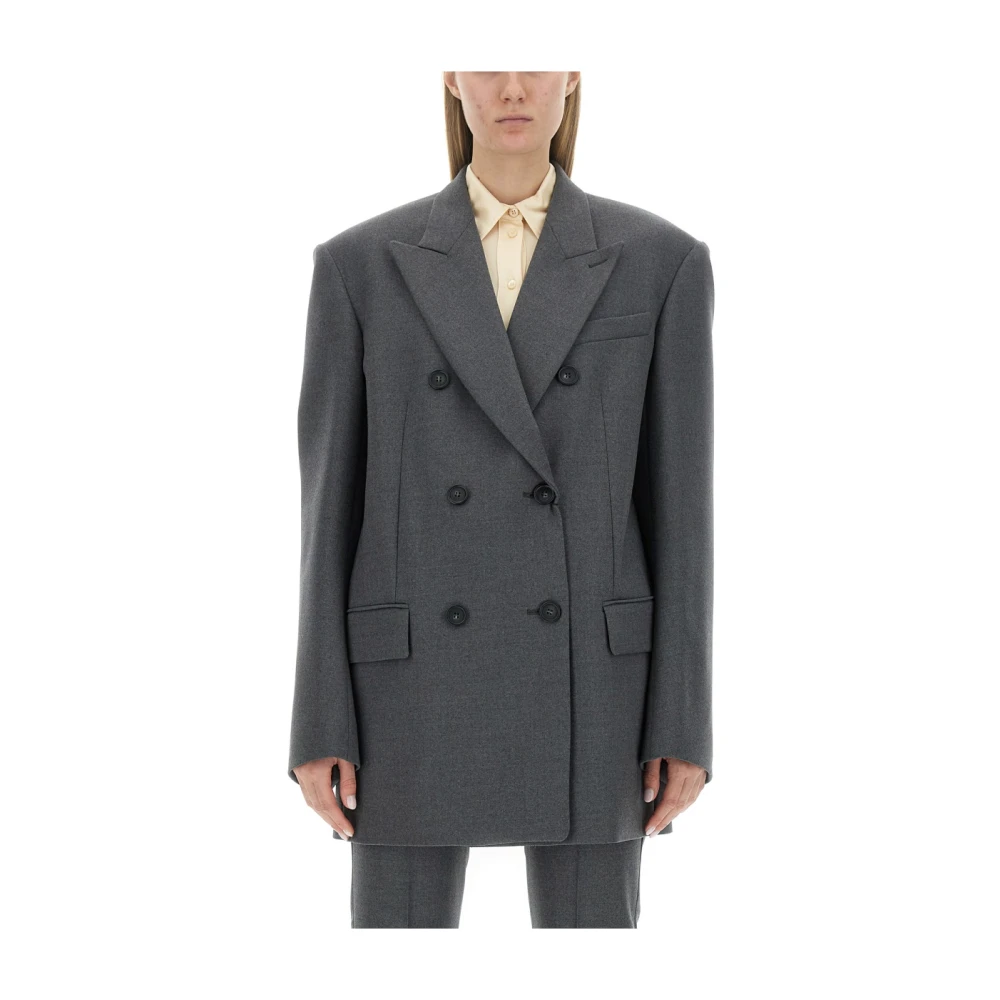 SPORTMAX Verhoog je stijl met Fabia Jacket Gray Dames