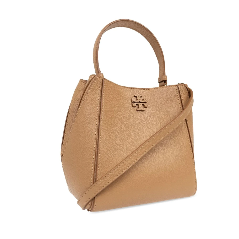 TORY BURCH Kleine Bucket Tas Brown Dames