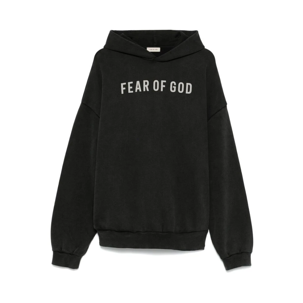 Fear Of God Donkergrijze Sweatshirt met Zijzakken Gray Heren