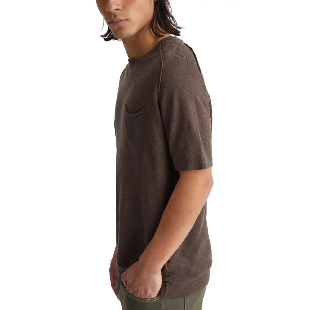 Liu Jo Bruine Casual T-shirt Brown Heren