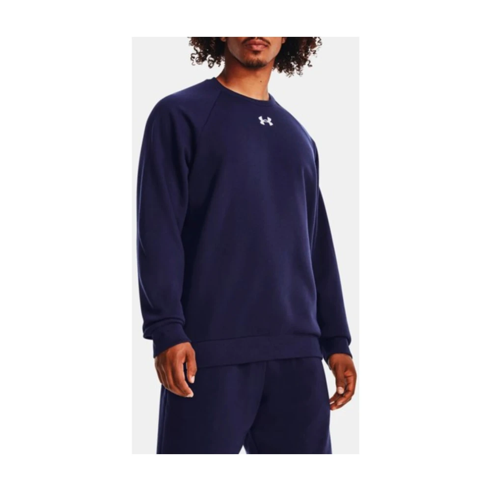 Under Armour Athletic Herfst Winter Sweatshirt Blue Heren
