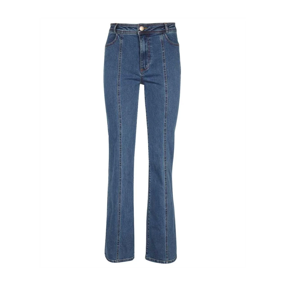 See by Chloé Denim Jeans med fyra fickor Blue, Dam