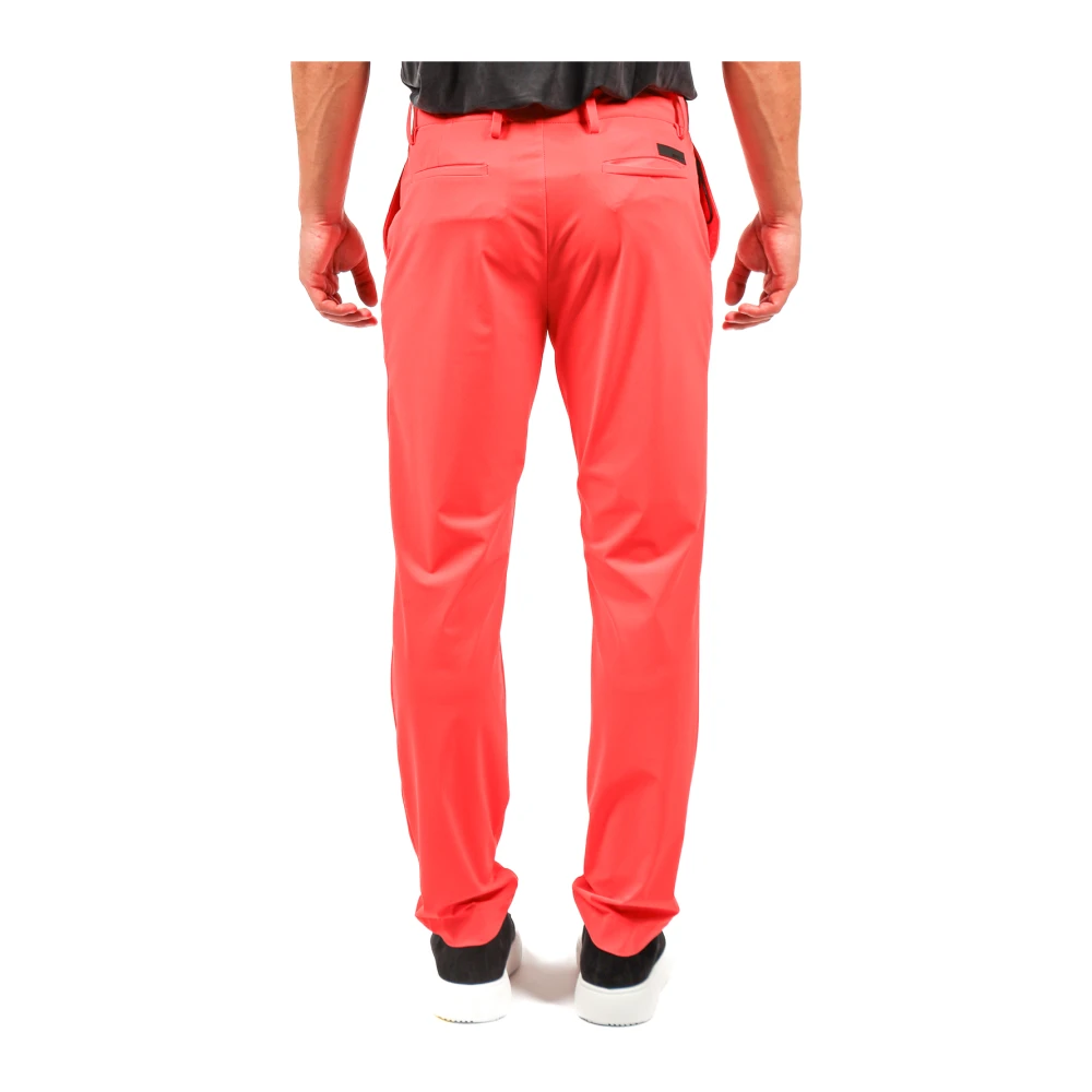 RRD Lichtrode Techno Wash Broek Red Heren