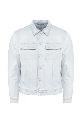Veste Chemise MM6 Maison Martin Margiela Vintage - Taille 42, Beige, Fabriquée En Italie