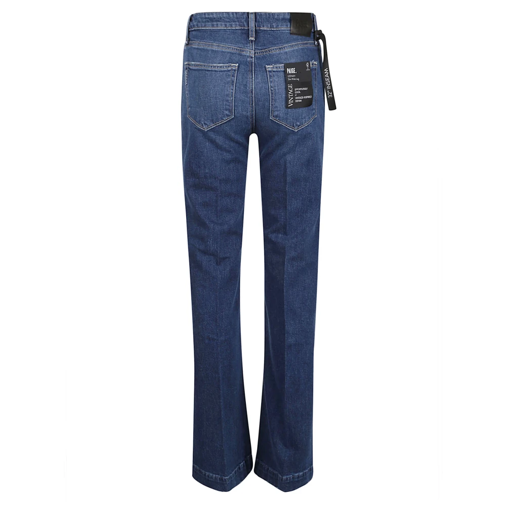 Paige Denim Jeans Made in Italy Blue Dames