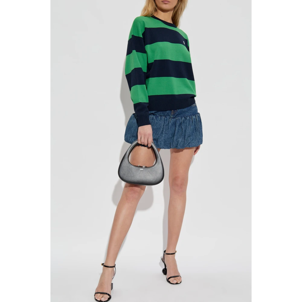 Coperni Trui met gestreept patroon Green Dames