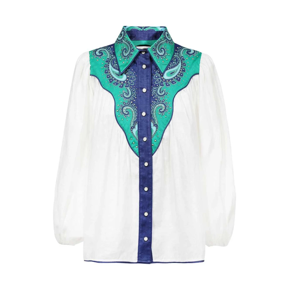 Zimmermann Casual Katoenen Overhemd voor Mannen Multicolor Dames