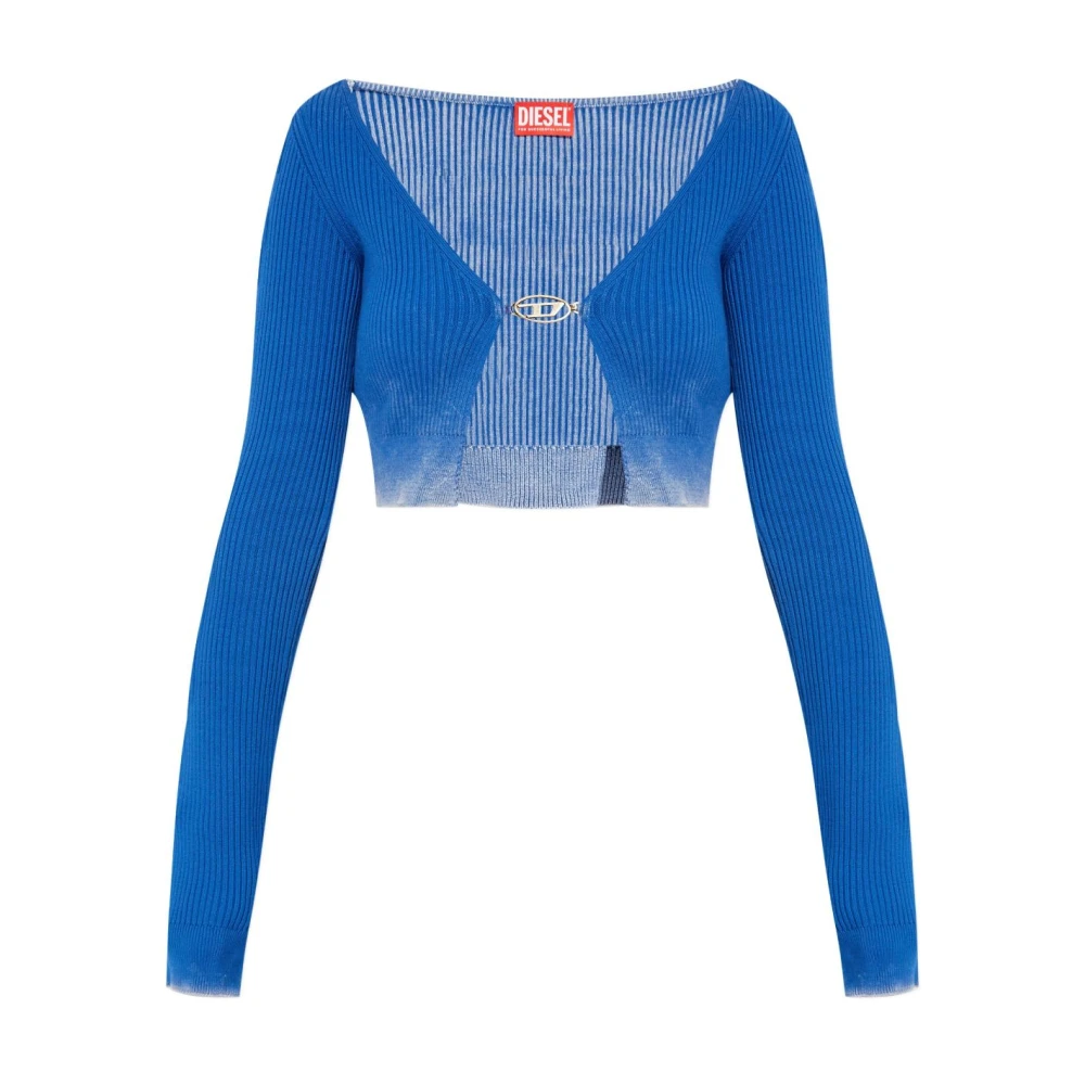 Diesel Women's Blue Cardigans, S, Stylish Clothing Collection For Men