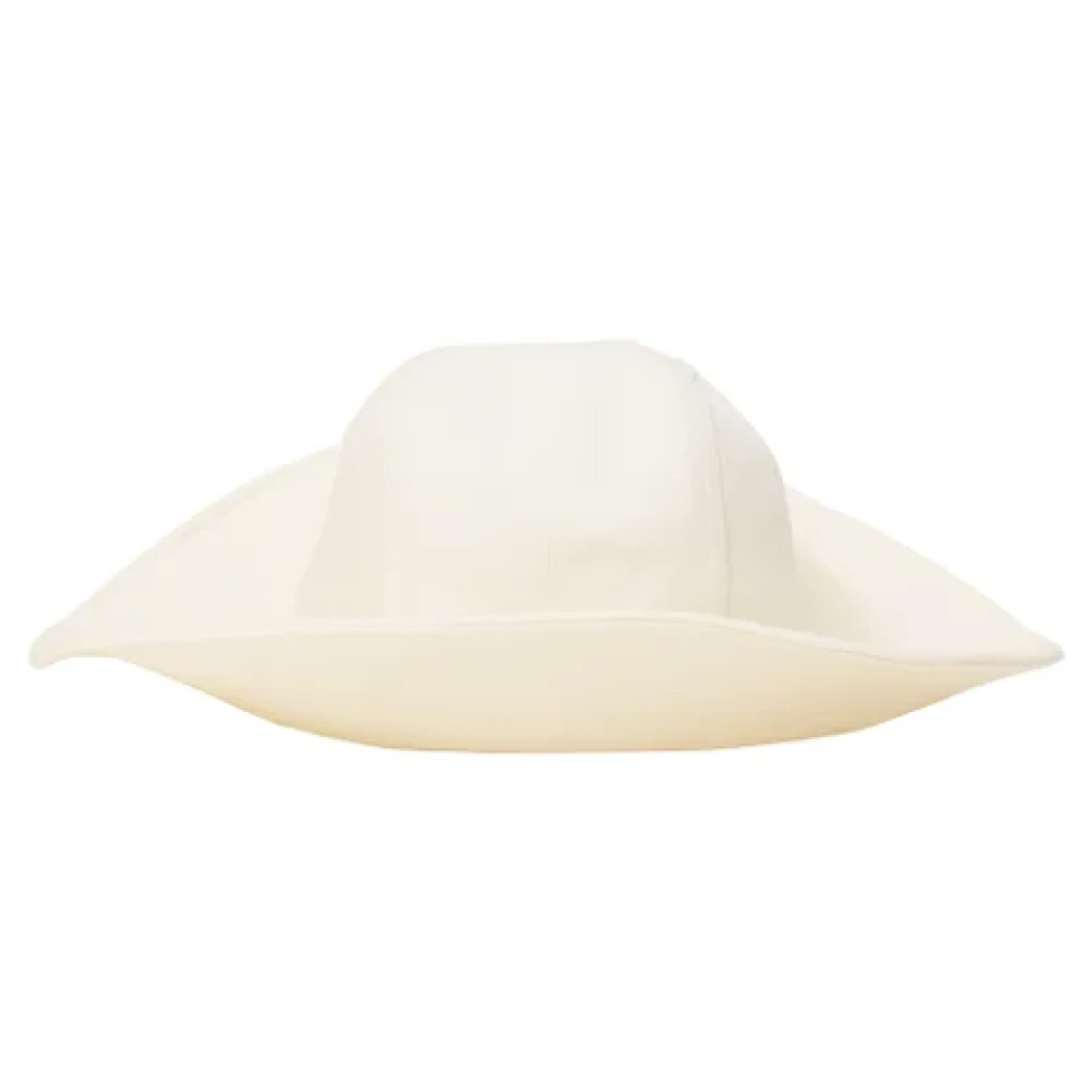 Hermès Vintage Pre-owned Linen hats White Dames