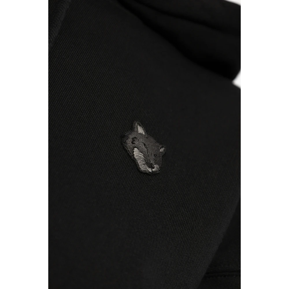Maison Kitsuné Hoodie Black Dames