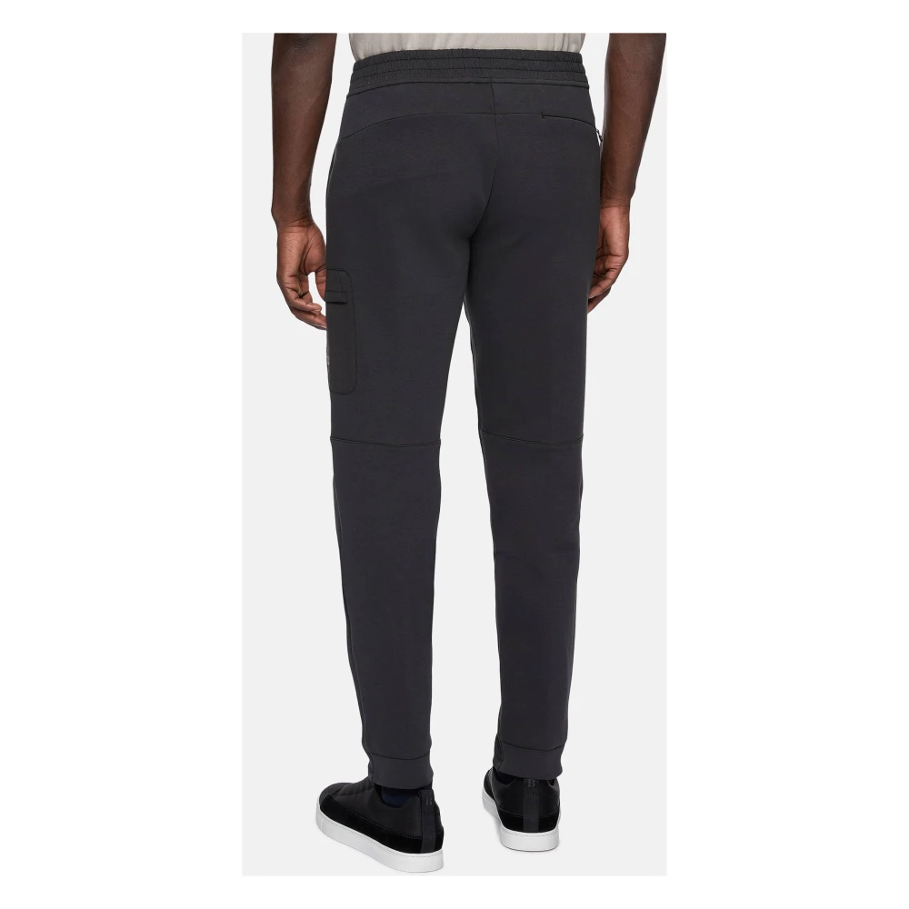 Boggi Milano Lichtgewicht Scuba Katoenen Blend Broek Beige Heren