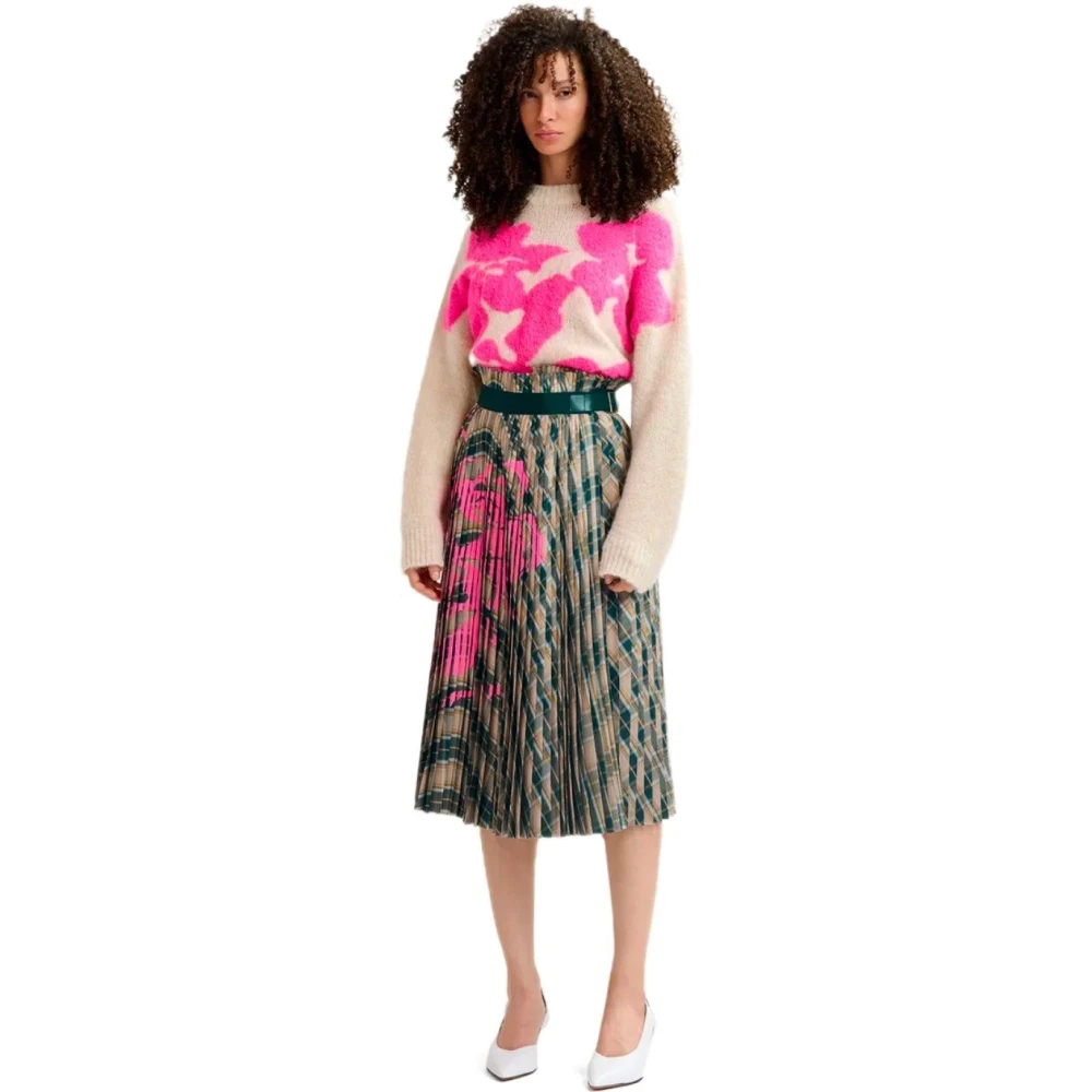 Essentiel Antwerp Bloemen A-Lijn Multicolor Rok Multicolor Dames