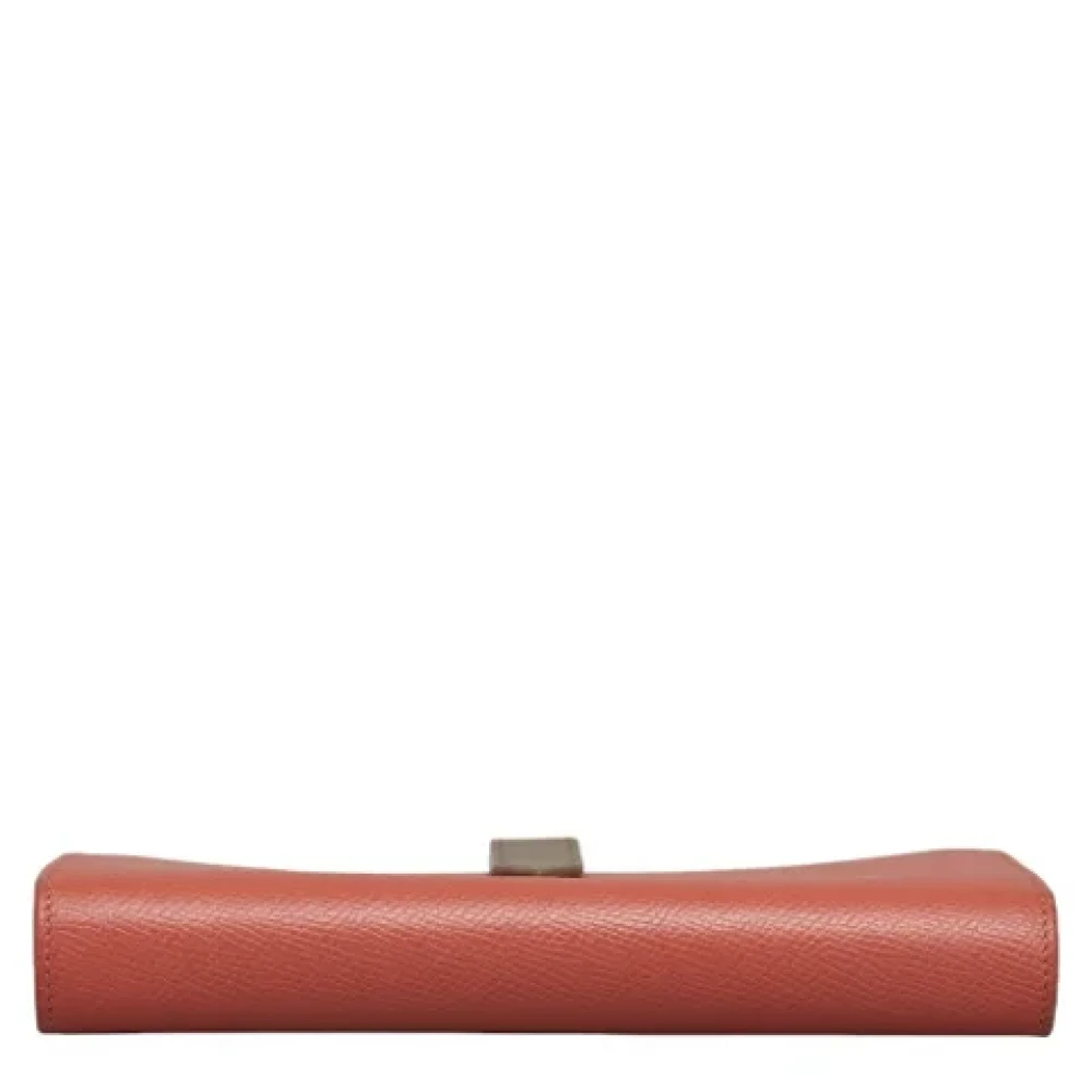 Celine Vintage Pre-owned Leather wallets Pink Dames