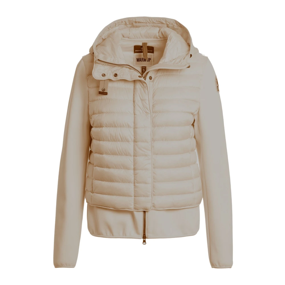 Parajumpers Lorita Donsjack Materiaal-Mix Sun Kissed Beige Heren