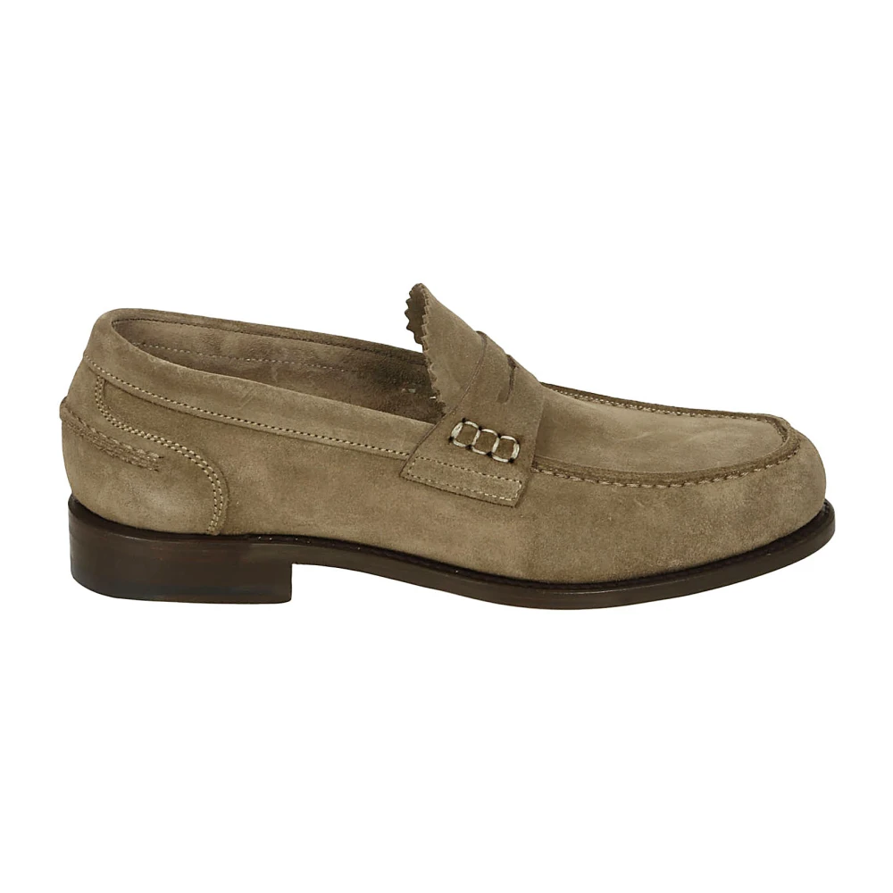 Berwick Beige Suède Mocassin Loafer