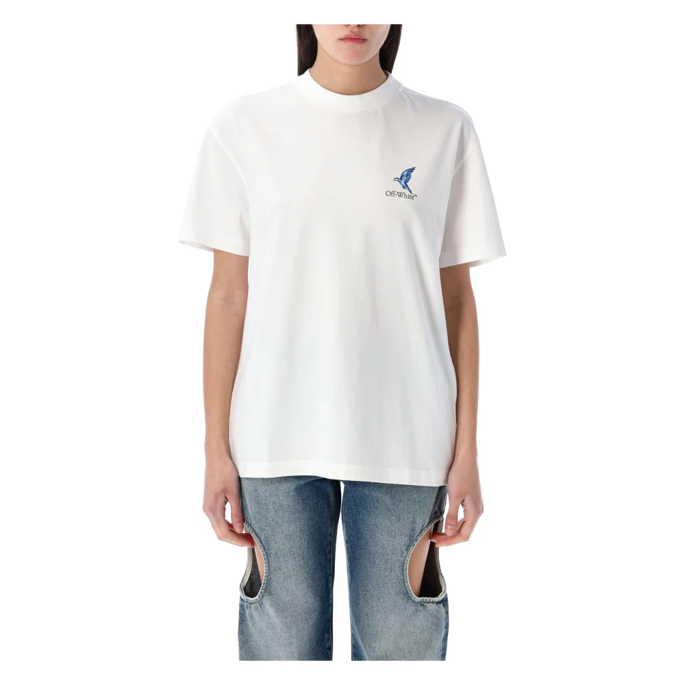Off White Pijl Tee voor een Frisse Look White Dames