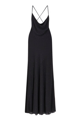 open lace back dress Body-Con Open Back Midi Dress main image 1
