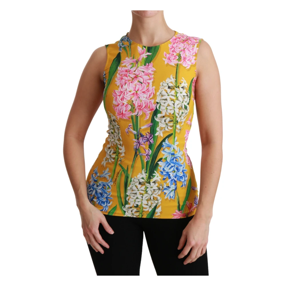 Dolce & Gabbana Donna Multicolor Sleeveless Tops